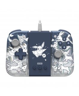 Hori Split Pad Compact Eevee Evolutions Zils, Balts Spēļu paliktnis Nintendo Switch