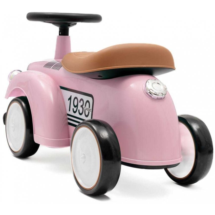 Baby Mix Retro - ride for children with horn | Pink – 3