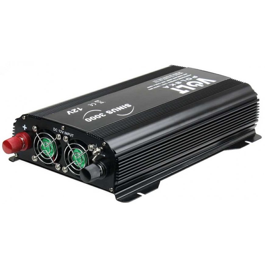 PRZETWORNICA VOLT POLSKA SINUS 3000 12V / 230V 1500/3000W