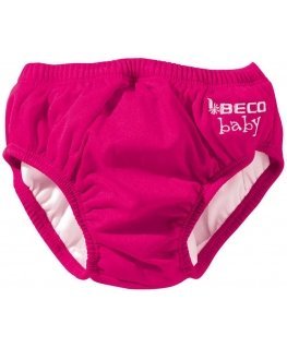 Bec's Maud. children's panties Aqua Nappy Slip pink L (12-18 months 10-13kg)