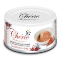 CHERIE Tuncis ar burkāniem - mitrā kaķu barība - 80g CHERIE Tuncis ar burkāniem - mitrā kaķu barība - 80g