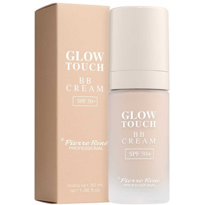 Pierre Rene Glow Touch BB Creamy luminous BB cream SPF50 00 Porcelain 30ml