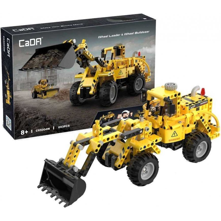 CaDa Klocki konstrukcyjne CaDA Kit yellow