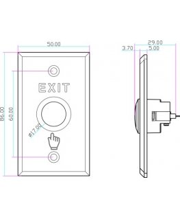 SCOT BT-1A EXIT BUTTON
