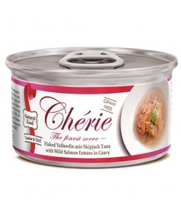 CHERIE Tuna and salmon mix - wet cat food - 80g