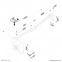Neomounts FPMA-HAW200 monitora stiprinājums un statīvs 68,6 cm (27") Siena Balts Neomounts FPMA-HAW200 monitora stiprinājums un statīvs 68,6 cm (27") Siena Balts