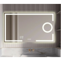 Illuminated mirror Vinchome Atlanta M3111-120x70, 1200x700mm, integrated make-up mirror, Wi-Fi Illuminated mirror Vinchome Atlanta M3111-120x70, 1200x700mm, integrated make-up mirror, Wi-Fi
