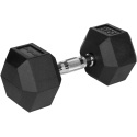 Gumuoti ketaus hanteliai HEX 2x15 kg REBEL ACTIVE Gumuoti ketaus hanteliai HEX 2x15 kg REBEL ACTIVE