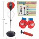 Enero Toys REGULIUOJAMAS 80-102cm ENERO VAIKŲ BOKSO RINKINYS IR PIRŠTINĖS