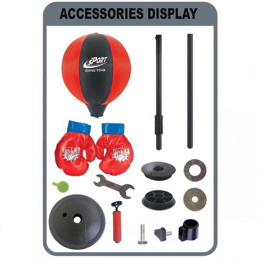 Enero Toys ADJUSTABLE 80-102cm ENERO KIDS BOXING SET AND GLOVES – 5