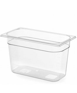 GN container, transparent, polycarbonate GN 1/3 height 65 mm - Hendi 861530