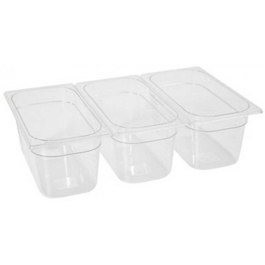 GN container, transparent, polycarbonate GN 1/3 height 65 mm - Hendi 861530 – 2