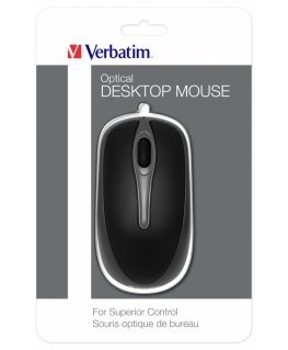 Verbatim 49019 hiir Kontor Mõlemakäeline USB tüüp A Optiline 1000 DPI