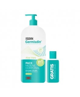 Isdin Germisdin Aloe Vera shower gel without soap 1000ml set of 2 pcs