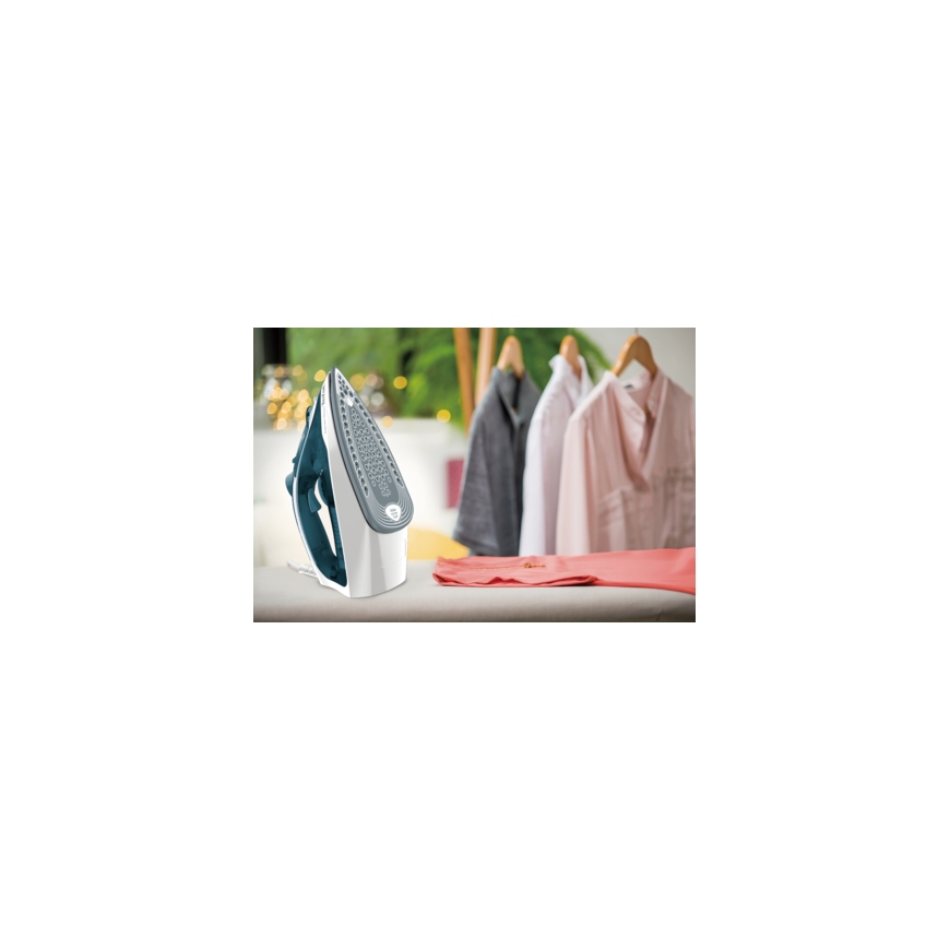 Tefal FV2839 Dry & Steam iron Cerilium soleplate 2400 W Blue, White – 3