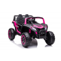Lean Cars Battery Car YSA036 Pink 4x4