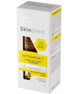 Bielenda Skin Clinic Professional vitamino C šviesinantis ir maitinantis serumas dienai 30ml