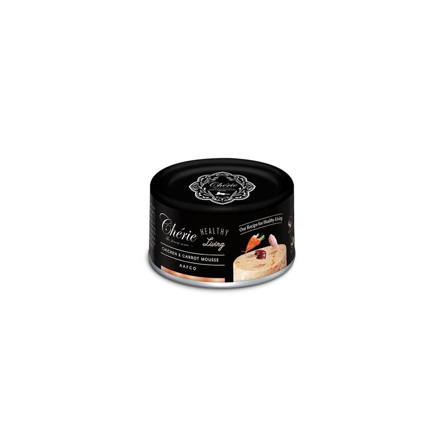 CHERIE Chicken and carrot mousse - wet cat food - 80g