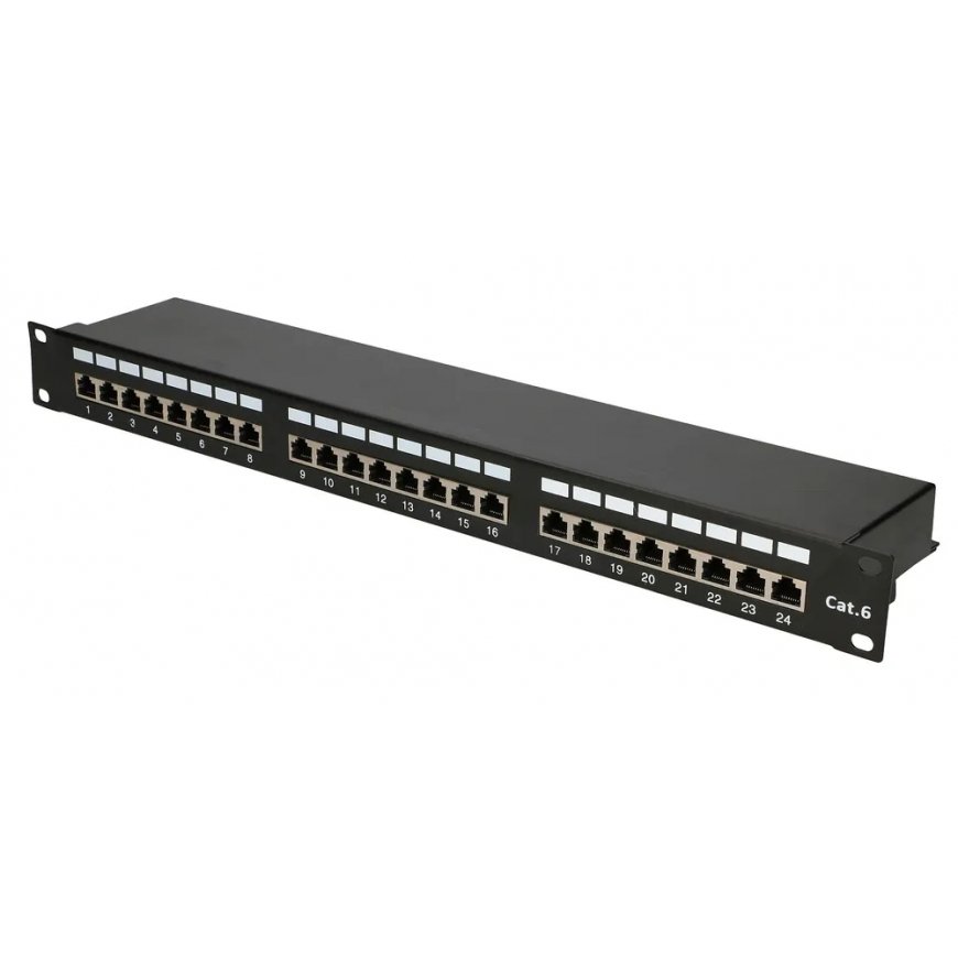 Extralink EX.9830 kytkentäpaneeli 1U