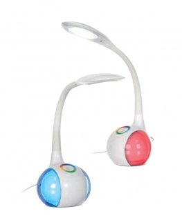 Activejet AJE-RAINBOW RGB настольная лампа 6 W LED G Белый