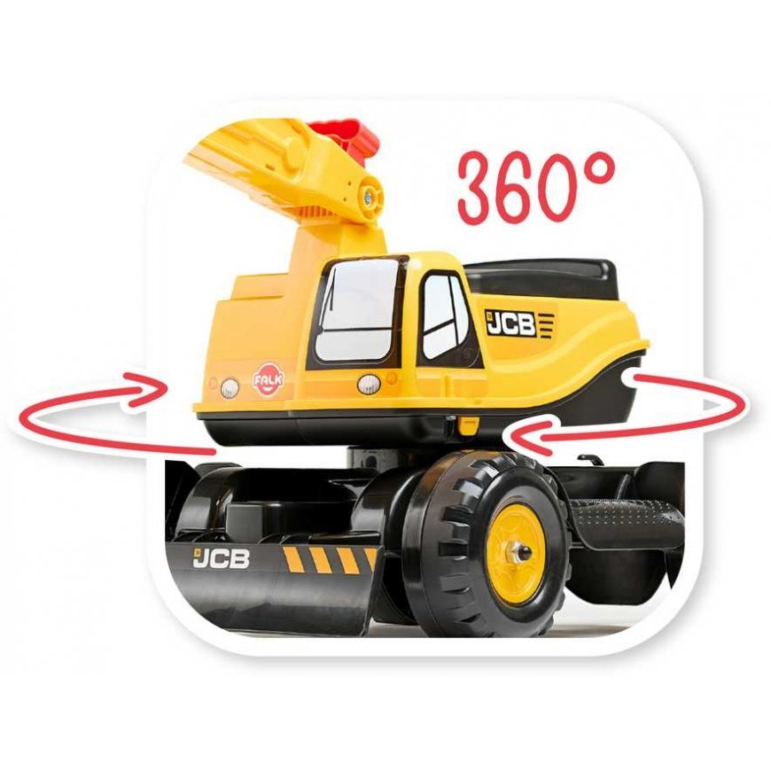 FALK JCB DIGGER excavator Rotary yellow movable bucket from 3 years. – 5