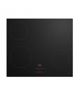 Beko HII64401MT pliidiraud Must Sisseehitatud Tsooniga induktsioonplaat 4 tsoon(id)