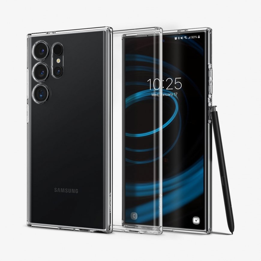 Spigen Liquid Crystal mobilo telefonu apvalks 17,3 cm (6.8") Aploksne Caurspīdīgs – 3