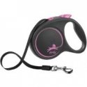 Inertia leash for dogs - Trixie Flexi BLACK DESIGN, cord leash, Inertia leash for dogs - Trixie Flexi BLACK DESIGN, cord leash,