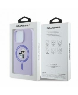 Original Pouch KARL LAGERFELD hardcase Silicone KC Heads Ring Ma
