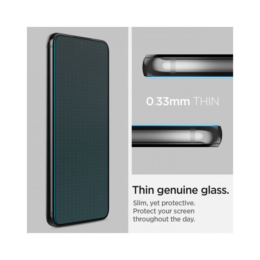 Spigen Glas.tR EZ Fit Selge ekraanikaitse Samsung 2 tk – 4
