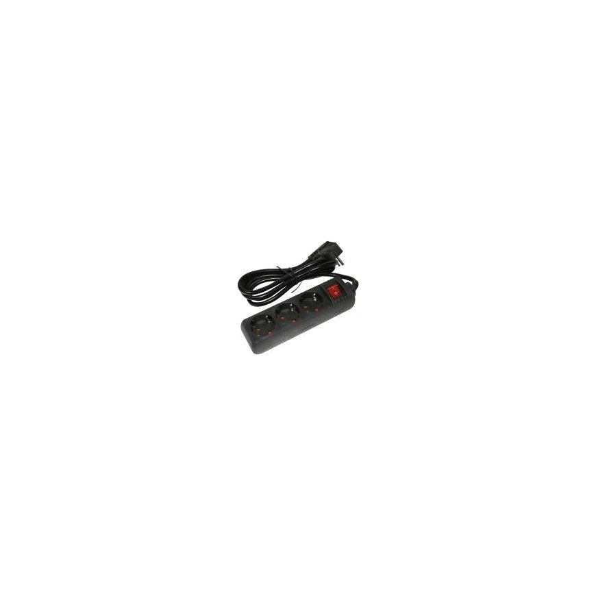 Pagarinātājs 3-vietīgs 3m a|z slēdzi pievadvads 3Gx1.5mm