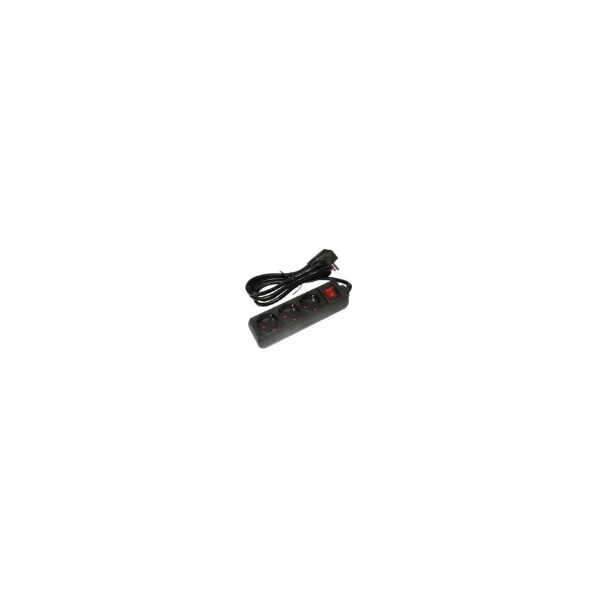 Pagarinātājs 3-vietīgs 3m a|z slēdzi pievadvads 3Gx1.5mm – 2