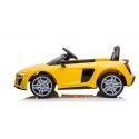 Lean Cars One-seater electric car for children AUDI R8 A300, yellow Lean Cars One-seater electric car for children AUDI R8 A300, yellow