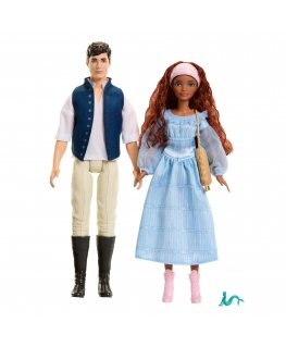 Mattel Disney The Little Mermaid Ariel & Prince Eric Dolls