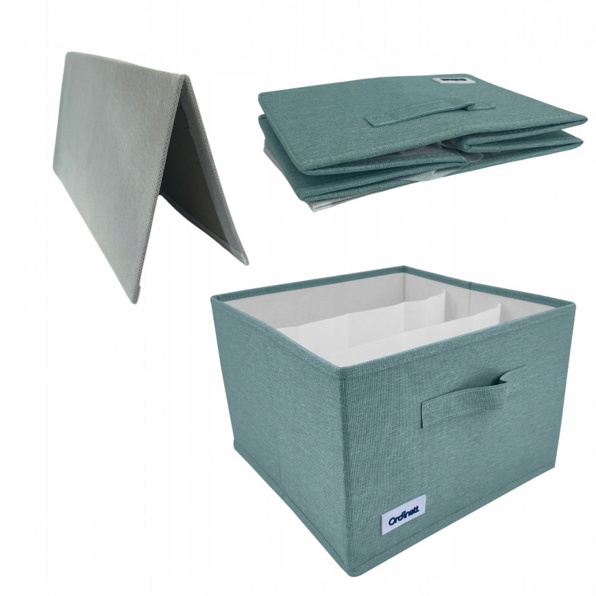 Box cube 29x29x18,5cm Mint