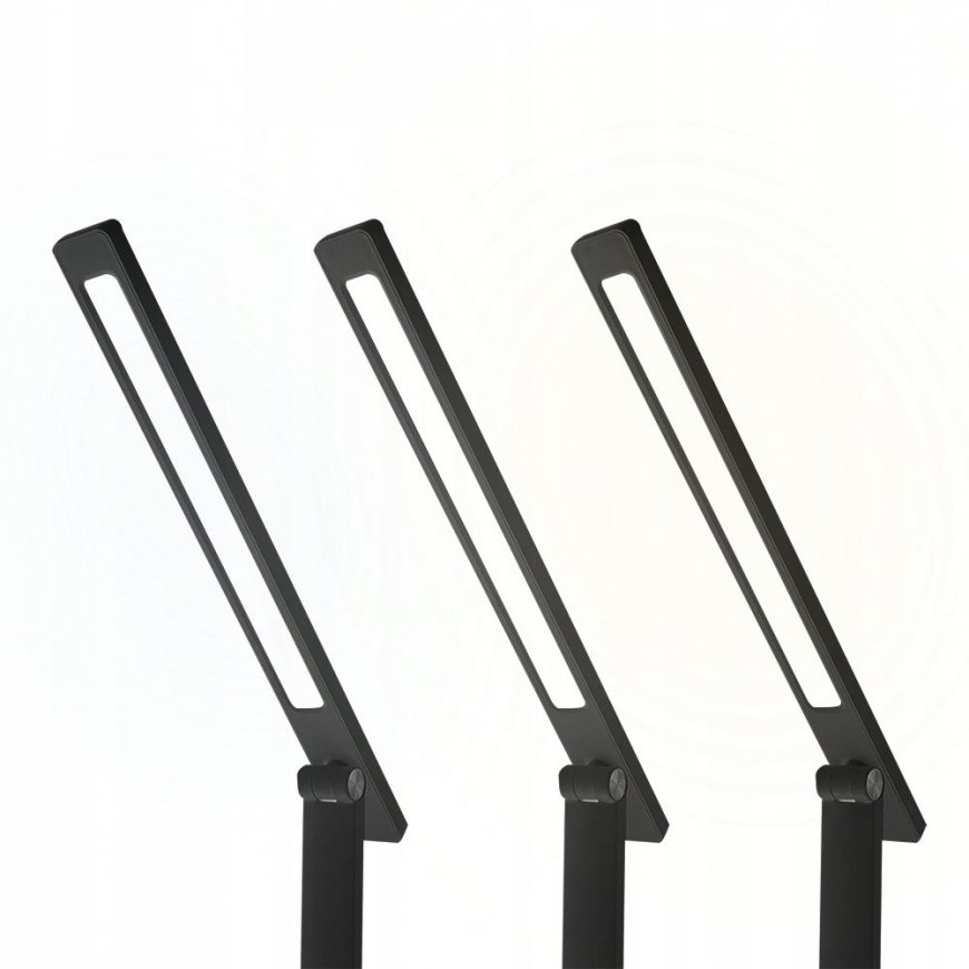 LED desk Lamp 10W, 3000|4500|6000K, induction charging, touch co