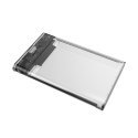 UNITEK S1103A cieto disku uzglabāšanas sistēma HDD/SSD korpuss Caurspīdīgs 2.5" UNITEK S1103A cieto disku uzglabāšanas sistēma HDD/SSD korpuss Caurspīdīgs 2.5"