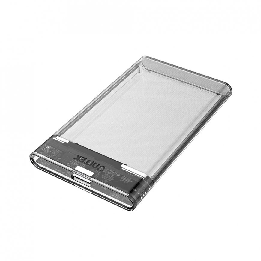 UNITEK S1103A storage drive enclosure HDD/SSD enclosure Transparent 2.5" – 2