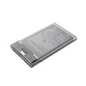 UNITEK S1103A tallennusaseman kotelo HDD-/SSD-kotelo Läpinäkyvä 2.5" UNITEK S1103A tallennusaseman kotelo HDD-/SSD-kotelo Läpinäkyvä 2.5"
