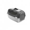 Transport cage Gulliver 3 with plastic door 61x40x38cm dark gray