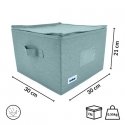 Square box with zipper 30x30x21cm Mint Square box with zipper 30x30x21cm Mint