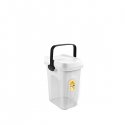 Container for pet food storage 2.5kg 7L 23x19x31cm transparent|w