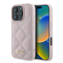 Guess GUHCP16LPSQSQSP iPhone 16 Pro 6.3" różowy|pink hardcase Qu