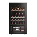 Haier Wine Bank 50 Serie 3 HWS34GGH1 Компрессорный винный шкаф Отдельно стоящий Черный 34 бутылка(и)