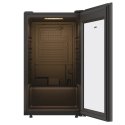 Haier Wine Bank 50 Serie 3 HWS34GGH1 Kompressoriga veinikülmik Eraldiseisev Must 34 pudel(id)
