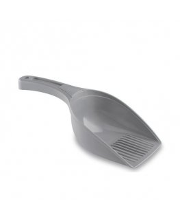 Single universal scoop 27.5x12.5x9cm grey