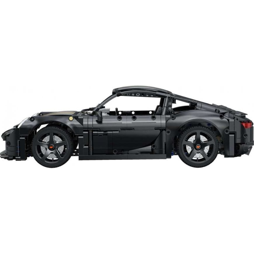 Klocki konstrukcyjne CaDA Samochód 35 cm autko miejskie RUF GT black Chassis 1655 parts – 4