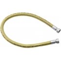 Steel coated hose for gas with PVC Ferro, straight, 2 m