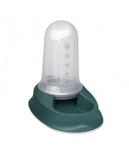 Feeder|waterer Chic 3,5L 37,8x25x34cm green