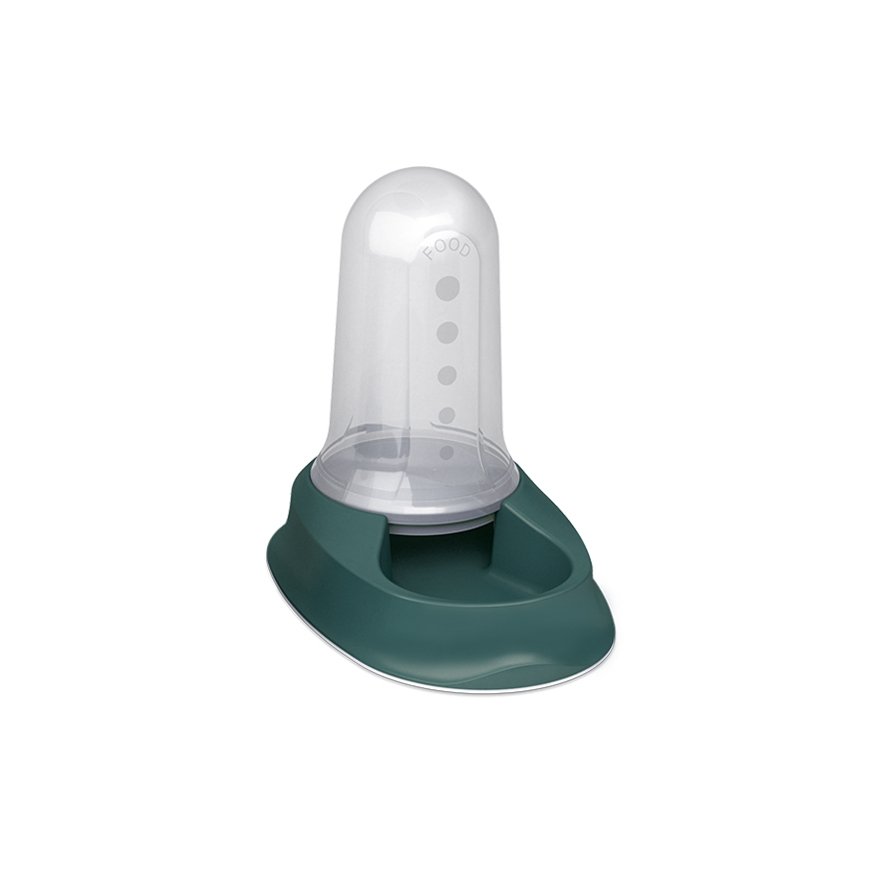 Feeder|waterer Chic 3,5L 37,8x25x34cm green